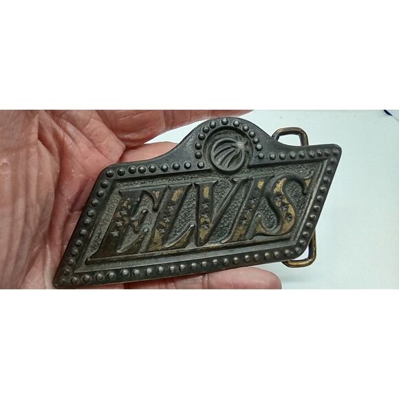 Elvis Vintage Belt Buckle
